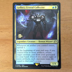 Golbez, Crystal Collector - Pre-release Foil Stamped Promo - Final Fantasy MTG - Image 1