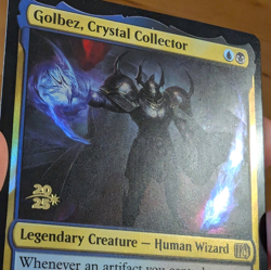 Golbez, Crystal Collector - Pre-release Foil Stamped Promo - Final Fantasy MTG - Image 2