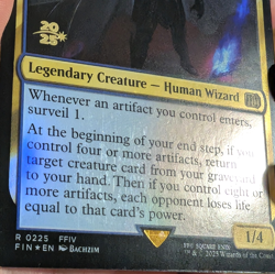 Golbez, Crystal Collector - Pre-release Foil Stamped Promo - Final Fantasy MTG - Image 3