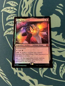 The Soul Stone 0066 Foil Marvel’s Spider-Man SPM MTG Magic The Gathering Mythic - Image 2