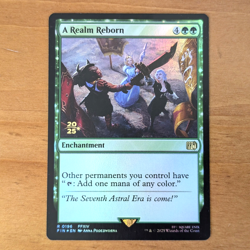 A Realm Reborn - Pre-release Foil Stamped Promo - Final Fantasy MTG - Image 1
