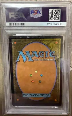 Mtg Sld Gold Powdered Lotus Foil English Version PSA9 - Image 2