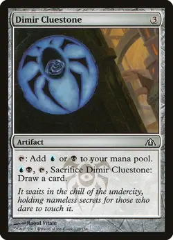Dimir Cluestone 4x FOIL DGM MTG Dragon's Maze Common MINT blue black artifact - Image 1