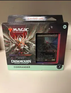 Magic The Gathering MTG Endless Punishment Duskmourn Commander Deck New Sealed - Image 1