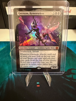 MTG FOIL Gwenom, Remorseless - Marvel's Spider-Man #056 - Image 3