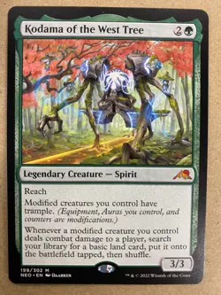 MTG 1x Kodama of the West Tree 199 Kamigawa Neon Dynasty Magic Gathering x1 NM - Image 1