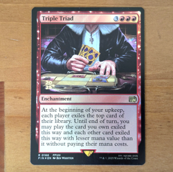 Triple Triad - Pre-release Foil Stamped Promo - Final Fantasy MTG - Image 1