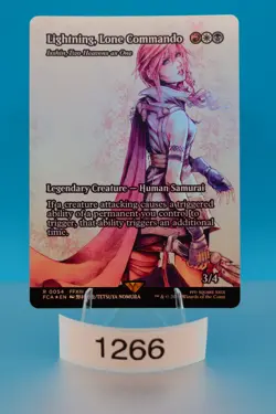MTG Lightning, Lone Commando - Isshin, Two Heavens as One (Showcase) Foil FF #54 - Image 1