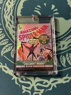 Peter Parker 0232 Amazing Spider-Man Borderless Foil Marvel’s Spider-Man SPM MTG - Image 1