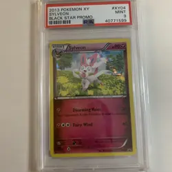 SYLVEON 2013 POKEMON XY BLACK STAR PROMO HOLO SYLVEON COLL #XY04 PSA 9 - Image 1