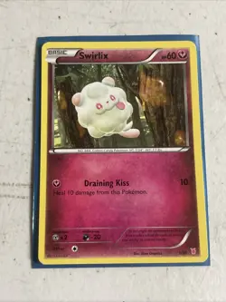 Pokemon - Swirlix (#1) #1/30 - XY Trainer Kit: Bisharp & Wigglytuff Common - Image 1