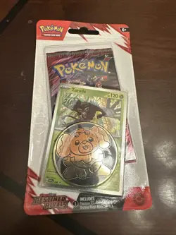 Destined Rivals Blister Pack Zarude Cosmos Holo SVP 199 Promo Pokemon TCG Sealed - Image 1