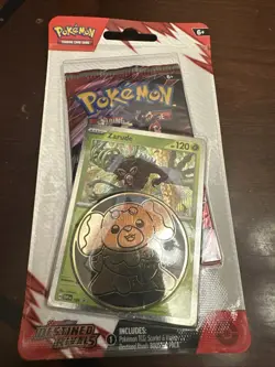 Destined Rivals Blister Pack Zarude Cosmos Holo SVP 199 Promo Pokemon TCG Sealed - Image 3