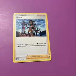 2020 Nessa - Vivid Voltage #157/185 Uncommon Reverse Holo Pokemon LP - Image 1