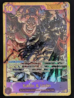 Kaido & Linlin (OP08-119) Two Legends Pokemon NM - Image 1