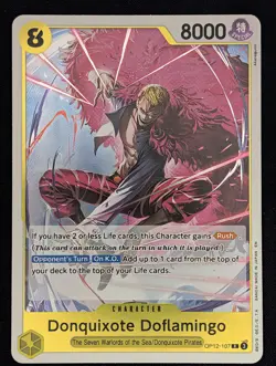 Donquixote Doflamingo (OP12-107) Legacy of the Master Pokemon NM - Image 1