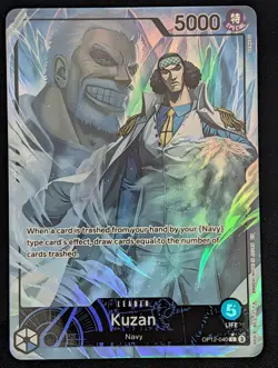 Kuzan (040) (Alternate Art) (OP12-040) Legacy of the Master Pokemon NM - Image 1