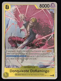 Donquixote Doflamingo (OP12-107) Legacy of the Master Pokemon NM - Image 1