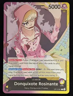 Donquixote Rosinante (061) (OP12-061) Legacy of the Master Pokemon NM - Image 1