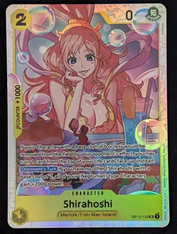 Shirahoshi (OP12-102) Legacy of the Master Pokemon NM - Image 1
