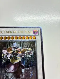 USA Seller Yugioh Loki, Lord of the Aesir STOR-EN039 1st Ed Ultimate Rare VLP - Image 3