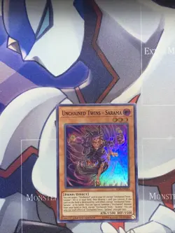 Yugioh Unchained Twins - Sarama IGAS-ENSE4 Super Rare Limited Edition - Image 1