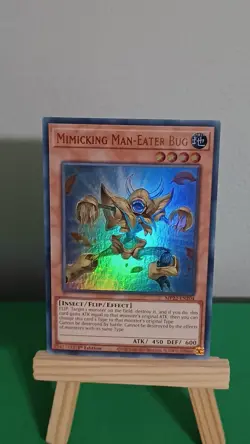 Yugioh Mimicking Man-Eater Bug MP22-EN204 Ultra Rare Tin Of The Pharaoh's Gods - Image 1