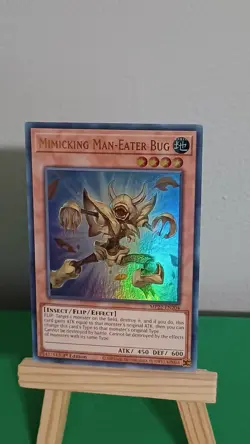 Yugioh Mimicking Man-Eater Bug MP22-EN204 Ultra Rare Tin Of The Pharaoh's Gods - Image 2