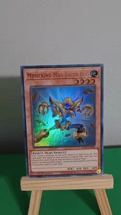 Yugioh Mimicking Man-Eater Bug MP22-EN204 Ultra Rare Tin Of The Pharaoh's Gods - Image 3