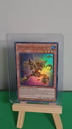 Yugioh Mimicking Man-Eater Bug MP22-EN204 Ultra Rare Tin Of The Pharaoh's Gods - Image 5