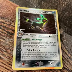 Umbreon 17/113 EX Delta Species 2005 Holo Rare Pokemon Card TCG - Image 1