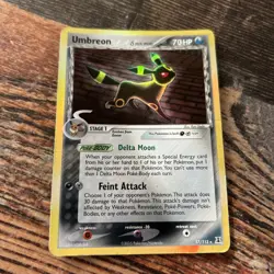 Umbreon 17/113 EX Delta Species 2005 Holo Rare Pokemon Card TCG - Image 2