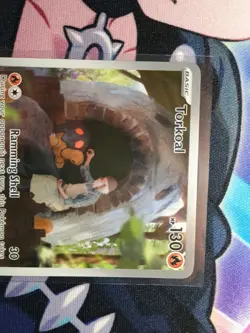 Pokemon Card Torkoal 172/167 Twilight Masquerade Illustration Rare NM/M - Image 3