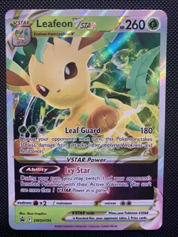 Leafeon VSTAR SWSH195 SWSH: Sword & Shield Promo Cards Holo - Image 1
