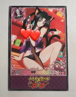 Goddess Story High School DXD Kuroka Toujou Waifu Anime Doujin ACG Card - Image 1