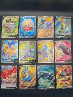 Lot of 12 Full Art Pokemon cards - Image 1