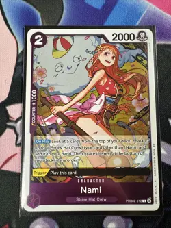 Nami PRB02-012 R One Piece Foil Card The Best Vol. 2 English - Image 1