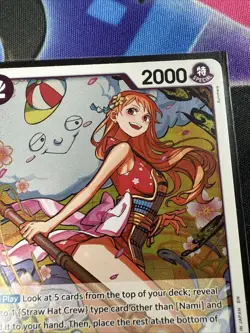 Nami PRB02-012 R One Piece Foil Card The Best Vol. 2 English - Image 5