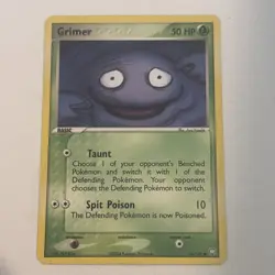 GRIMER 56/109 EX Team Rocket Returns - Non Holo - Pokemon card LP - Image 1