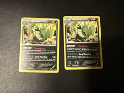 2016 Pokemon Tyranitar Holo Rare Card 56/124 Fates Collide Cosmos - TCG - Image 1