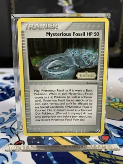 Pokemon Card Ex Legend Maker Mysterious Fossil 79/92 2006 Reverse Stamped Holo - Image 1