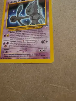 Shining Mewtwo Holo MP Secret Rare Card 109/105 Neo Destiny - Image 5