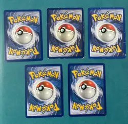Pokemon TCG: Potion Trainer Cards Mixed Set Lot, Regular, MP/HP (5 cards) - Image 2