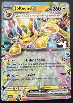 Jolteon Ex 030/131 Prize Pack Series Cards Holo Stamped - Image 1