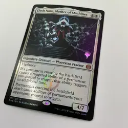 MTG Elesh Norn, Mother Of Machines *Foil* Promo ONE NM/MT PW Stamp Combined Ship - Image 2