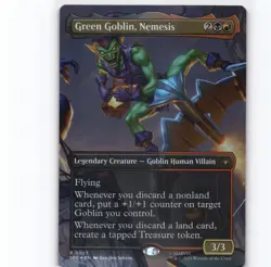 Green Goblin, Nemesis (Borderless) Foil R Marvel's Spider-Man: Eternal-Legal 23 - Image 1