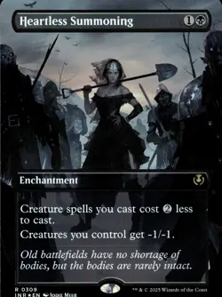 MTG: Innistrad Remastered #309 Heartless Summoning (Borderless, Foil)) - Image 1