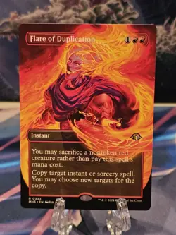 Flare of Duplication (Borderless) Modern Horizons 3 Regular - Image 1