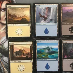Magic the Gathering (Lot of 140) Strixhaven Lot Basic Lands Plains Island + More - Image 3