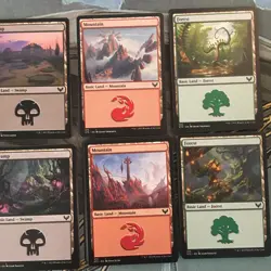 Magic the Gathering (Lot of 140) Strixhaven Lot Basic Lands Plains Island + More - Image 5